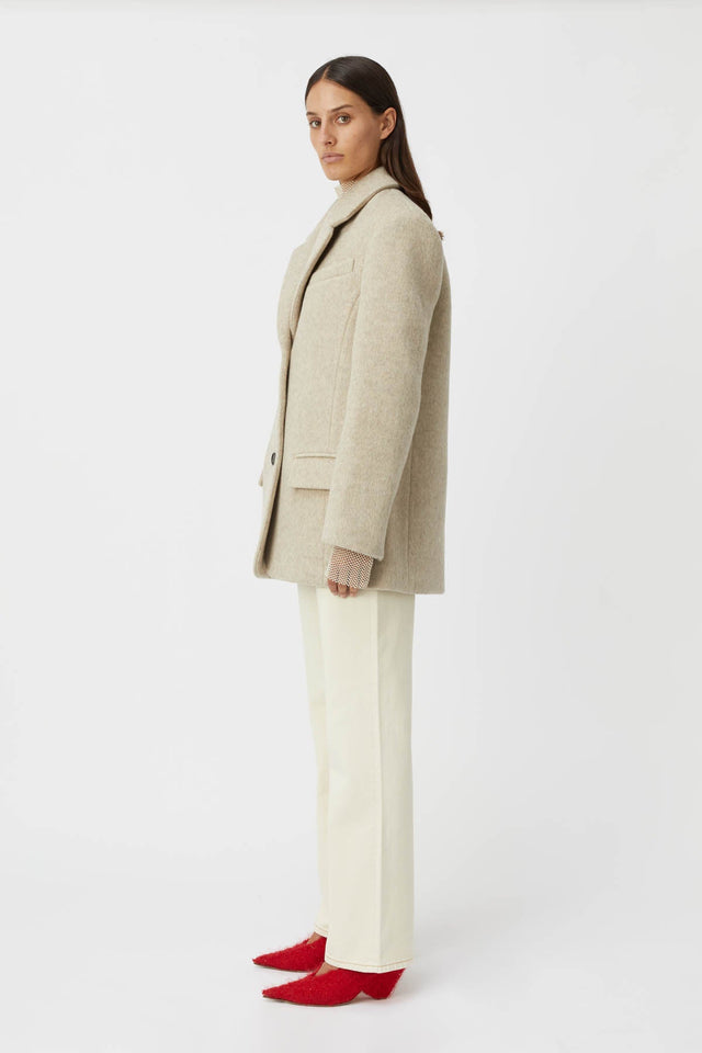 Camilla And Marc | Azia Coat - Oatmeal Beige