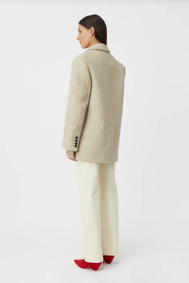 Camilla And Marc | Azia Coat - Oatmeal Beige