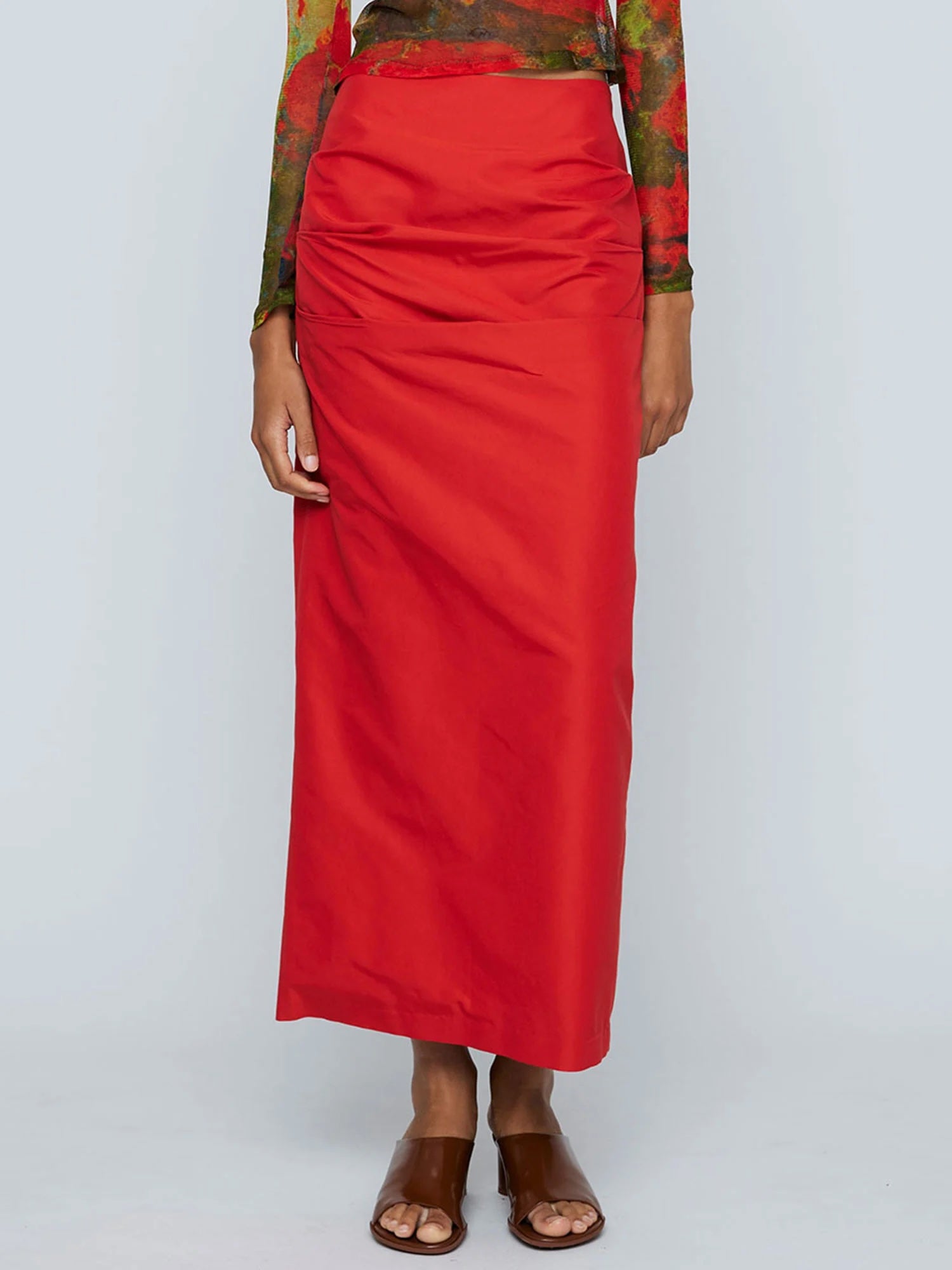 Wynn Hamlyn | Emma Maxi Skirt - Red