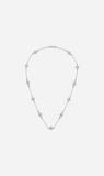 Zoe & Morgan | Ayllu Necklace - Silver/White Zircon