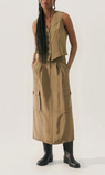 Silk Laundry | Heavy CDC Long Suit Skirt - Cub