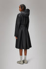 Rains | A Line Longer Jacket - Black