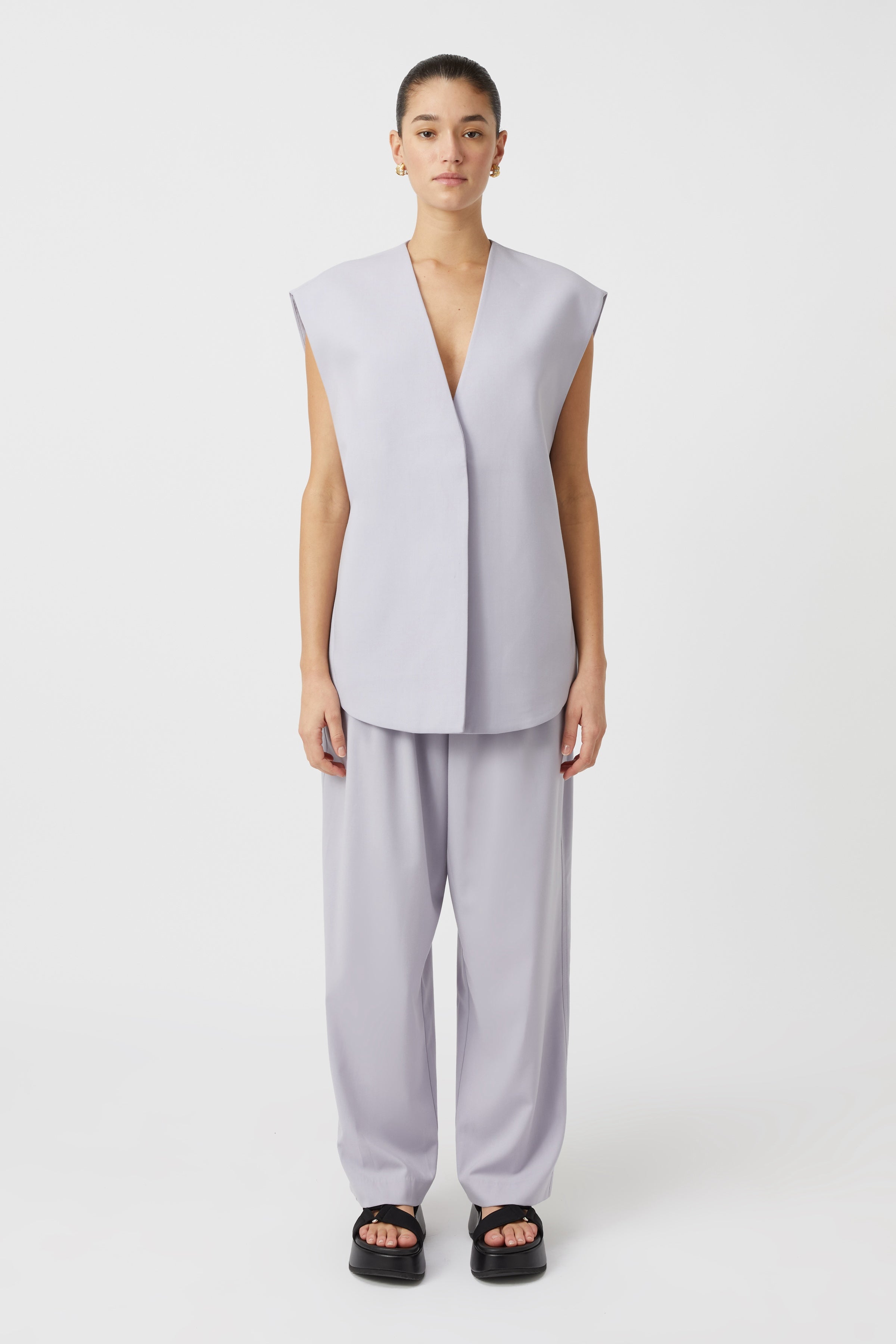 Camilla and Marc | Halston Vest - Lilac