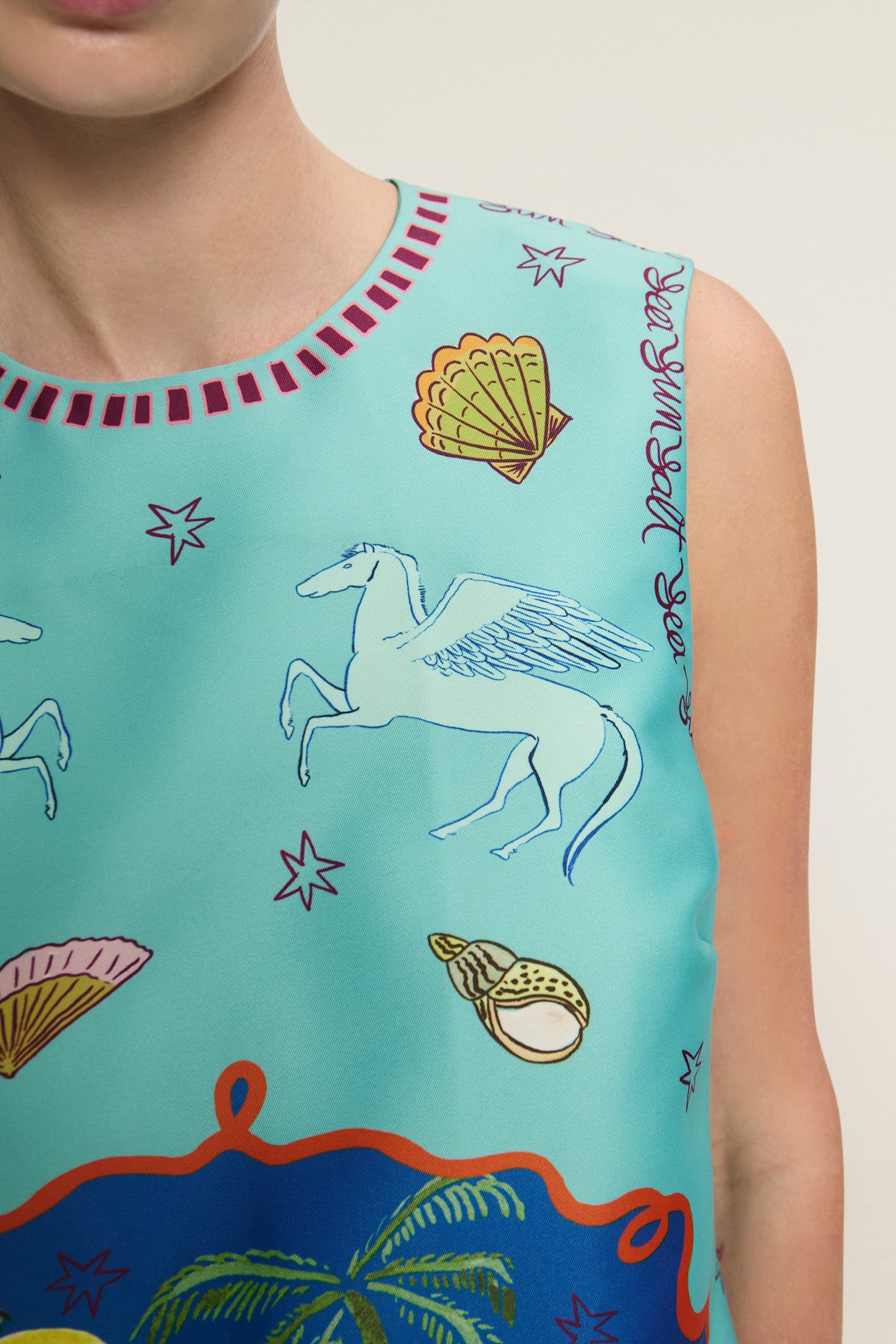 Alemais | Surrealist Summer Mini Dress