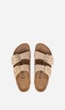 Birkenstock | Arizona Big Buckle Nubuck Regular - Sand Castle