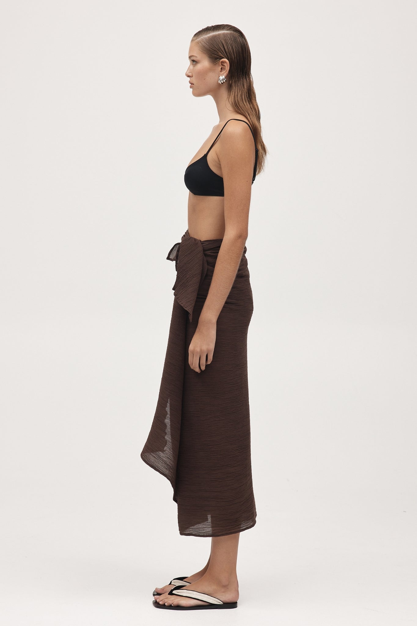 Marle | Hattie Sarong - Chocolate