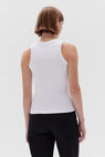 Assembly Label | Miana Organic Rib Tank - White