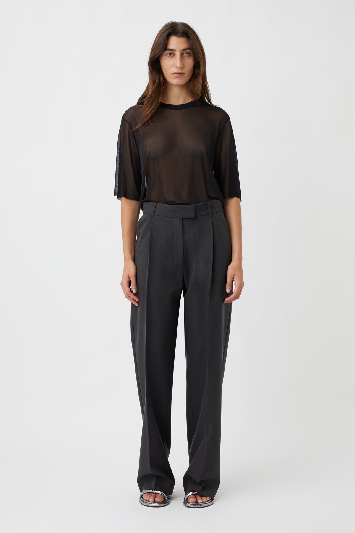 Camilla and Marc | Danica Tailored Pant - Steel