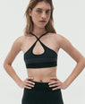 Nagnata | Surya Crop - Black/Charcoal