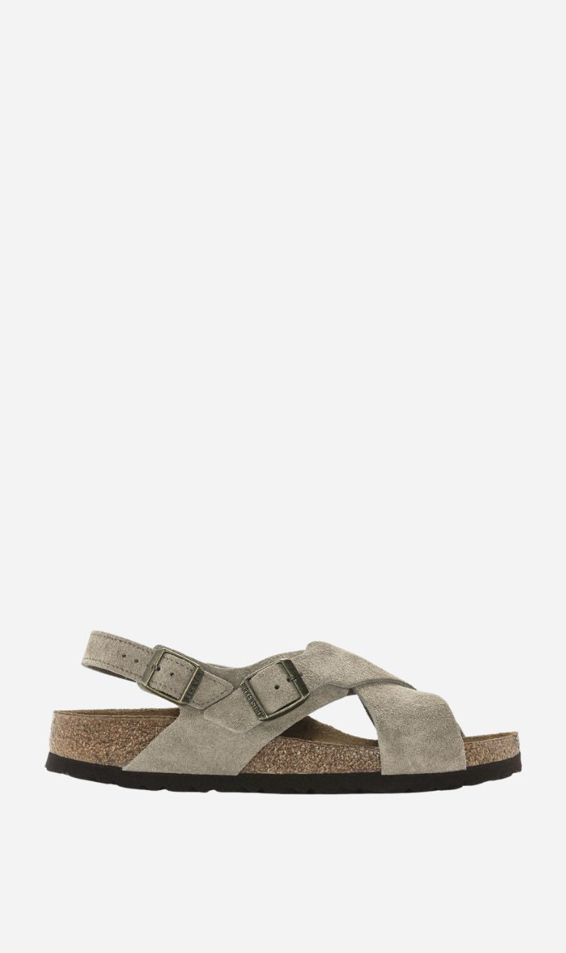 Birkenstock | Tulum Soft Foot Bed Suede Regular - Taupe