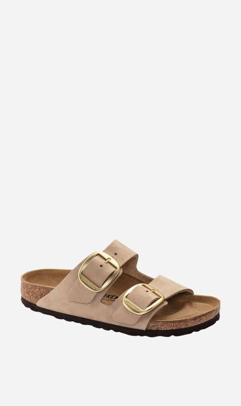 Birkenstock | Arizona Big Buckle Nubuck Regular - Sand Castle