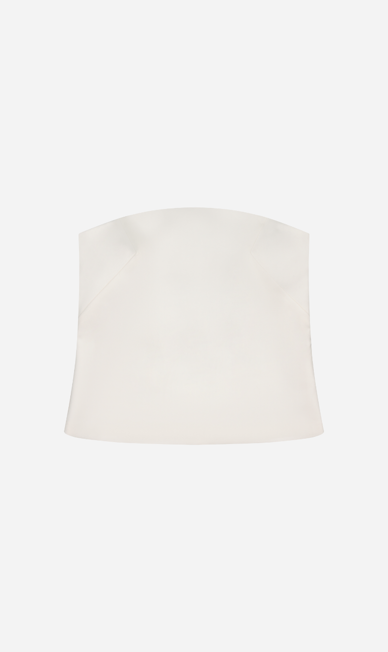 Rebe | Strapless Top - Ivory