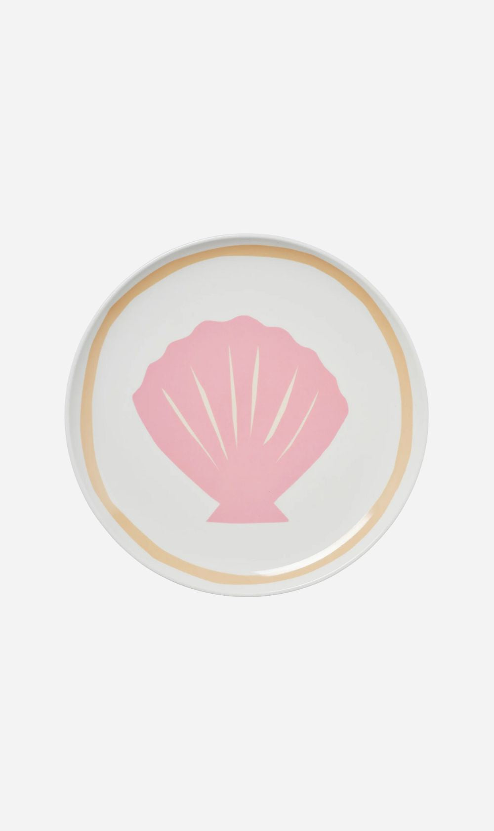 In The Round House | Large Pink Shell Plate