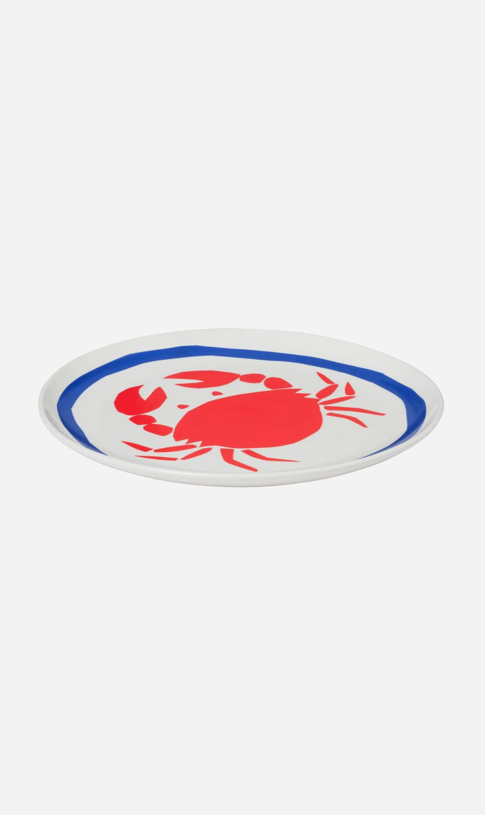 In The Round House | Large Crab Plate