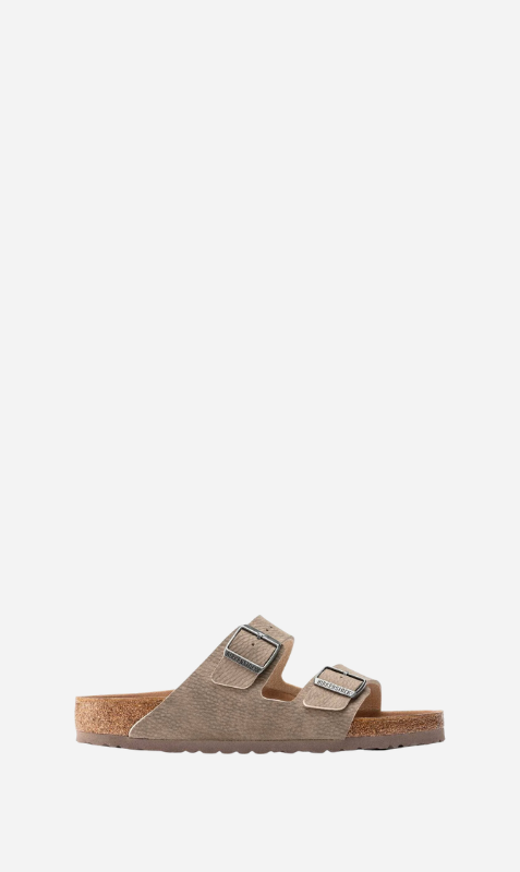 Birkenstock | Arizona Birkibuc Desert Dust Vegan - Grey Taupe