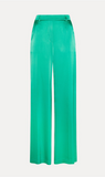 Forte Forte | Stretch Silk Satin Pants - Boreale