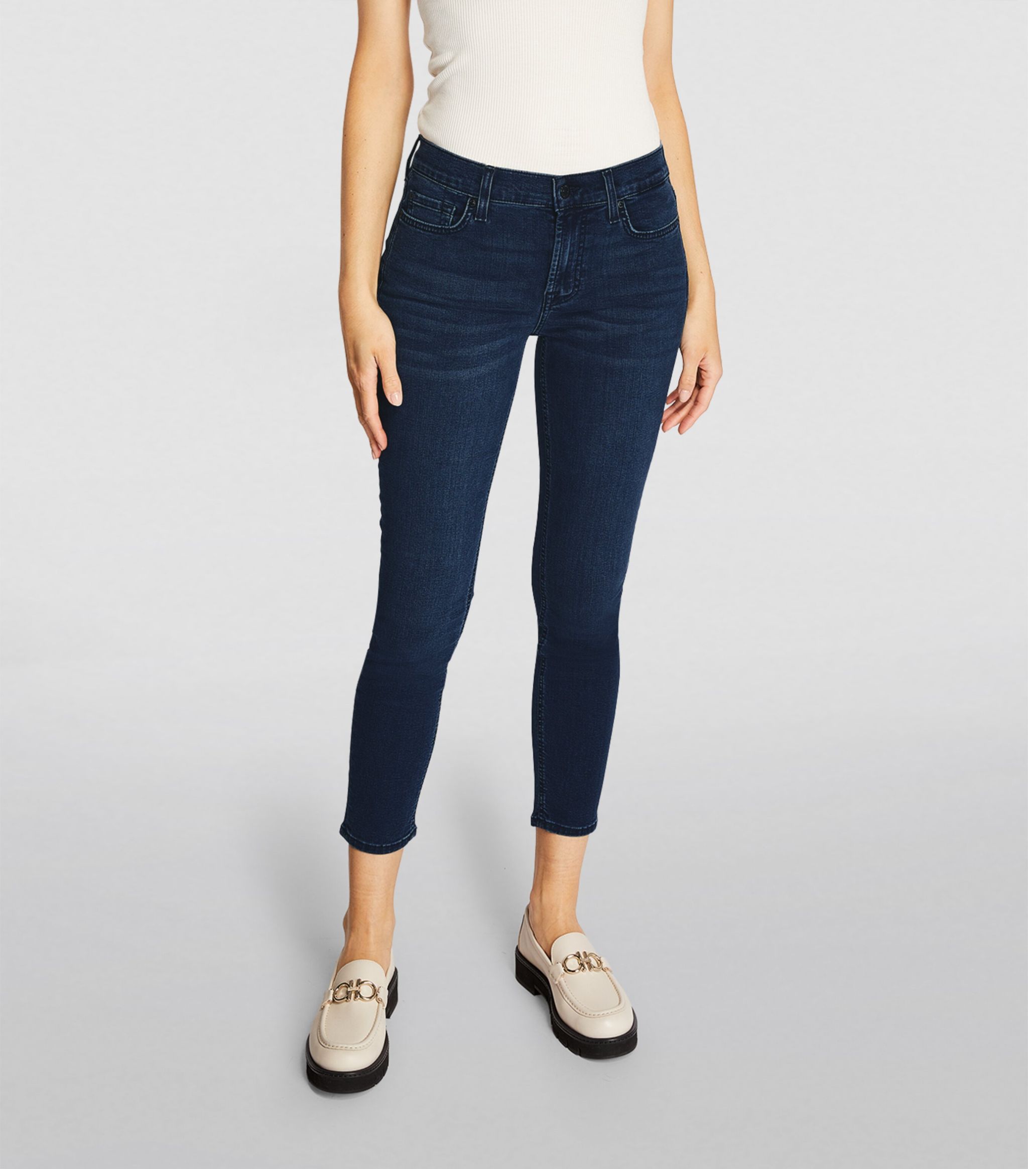 7 For All Mankind | Roxanne Vintage Dusk - Mid Blue