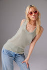 CRUSH | Amara Jutta Scoop Tank - Tea