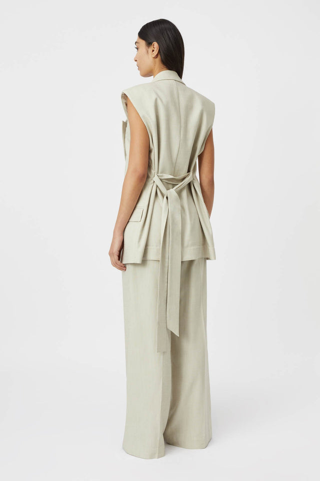 Camilla and Marc | Coen Vest - Sage Green