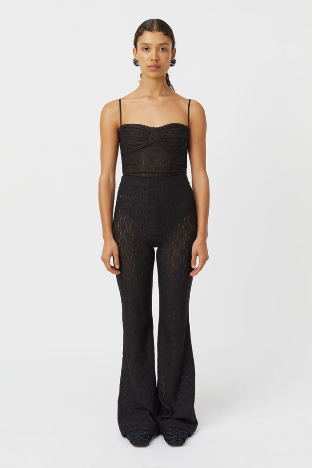 Camilla and Marc | Camille Lace Pant - Black