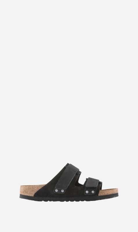 Birkenstock | Uji Soft Suede & Nubuk Regular - Black