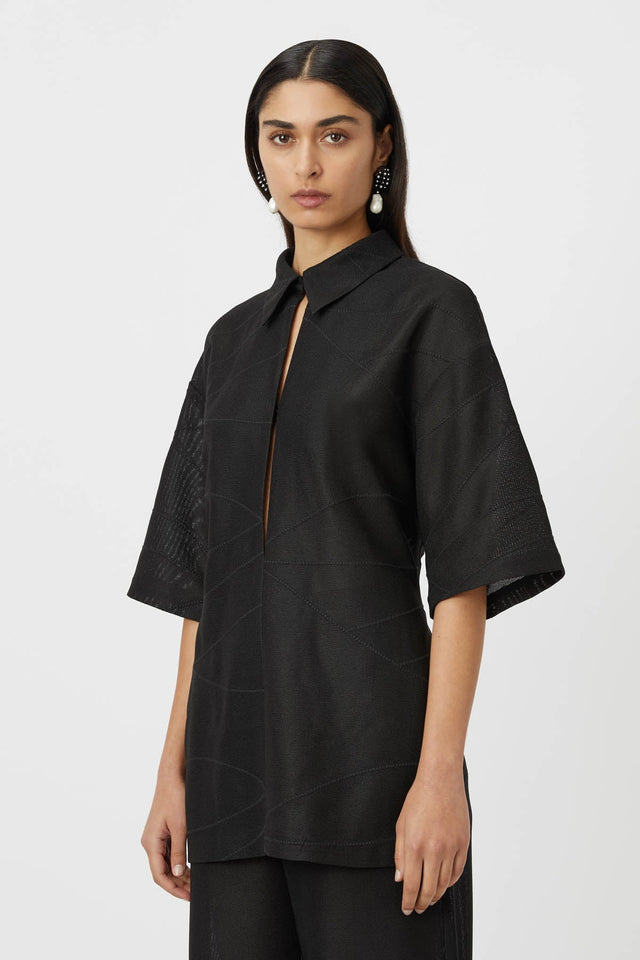 Camilla and Marc | Cadence Shirt - Black