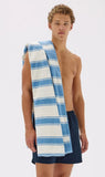 Assembly Label | Multi Stripe Beach Towel - Bahama/Cream/Stripe