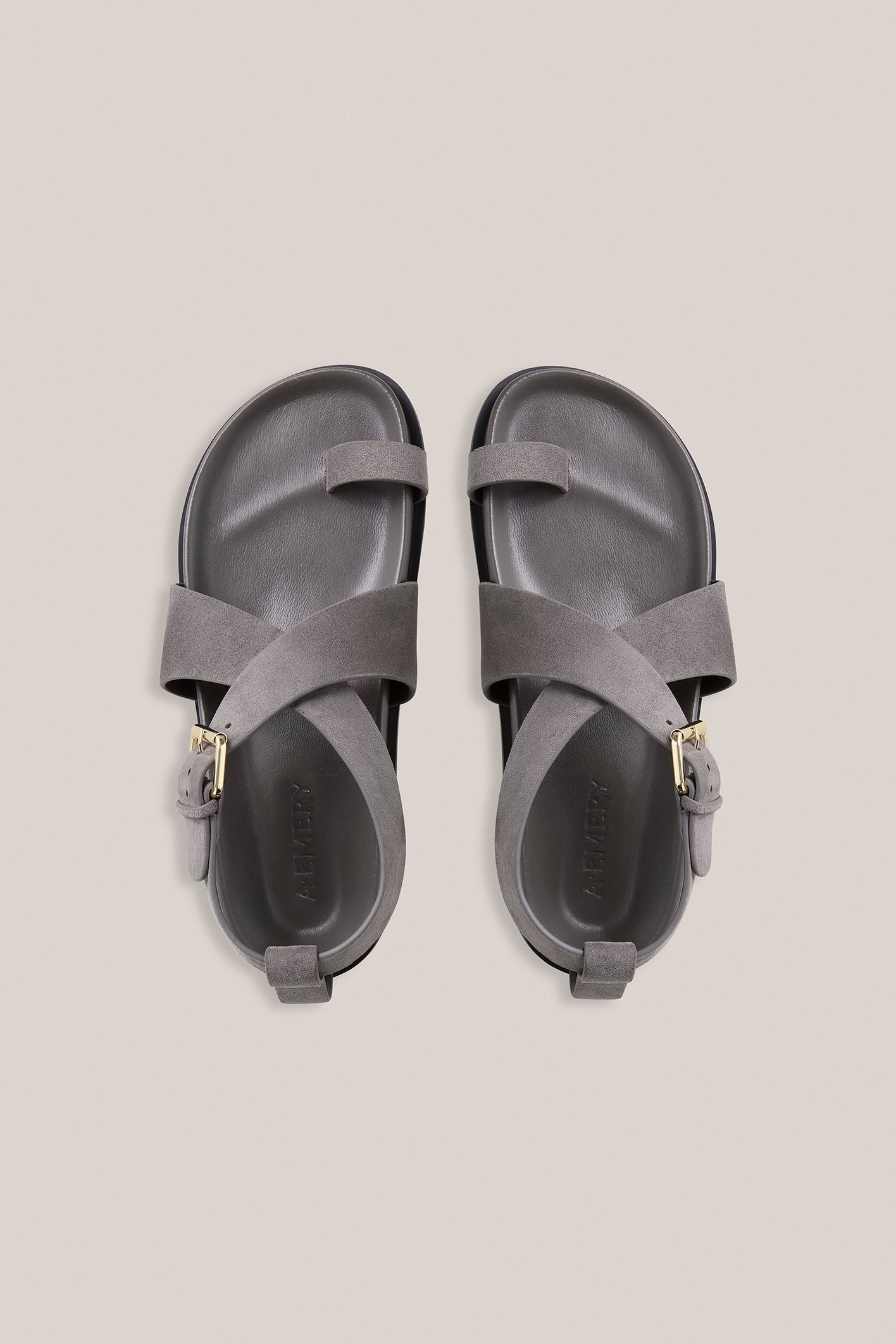 A.Emery | The Dula Sandal - Graphite Suede