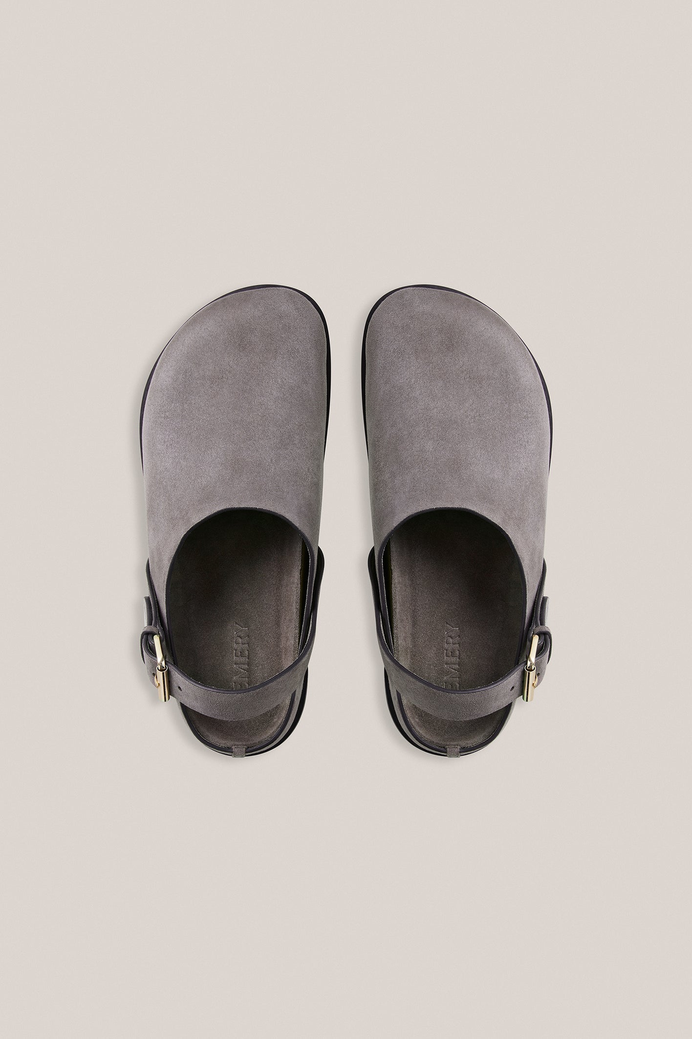 A.Emery | The Louis Clog - Graphite Suede