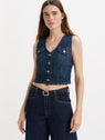 Levi's | Bella Denim Corset - Dark Side Scrape