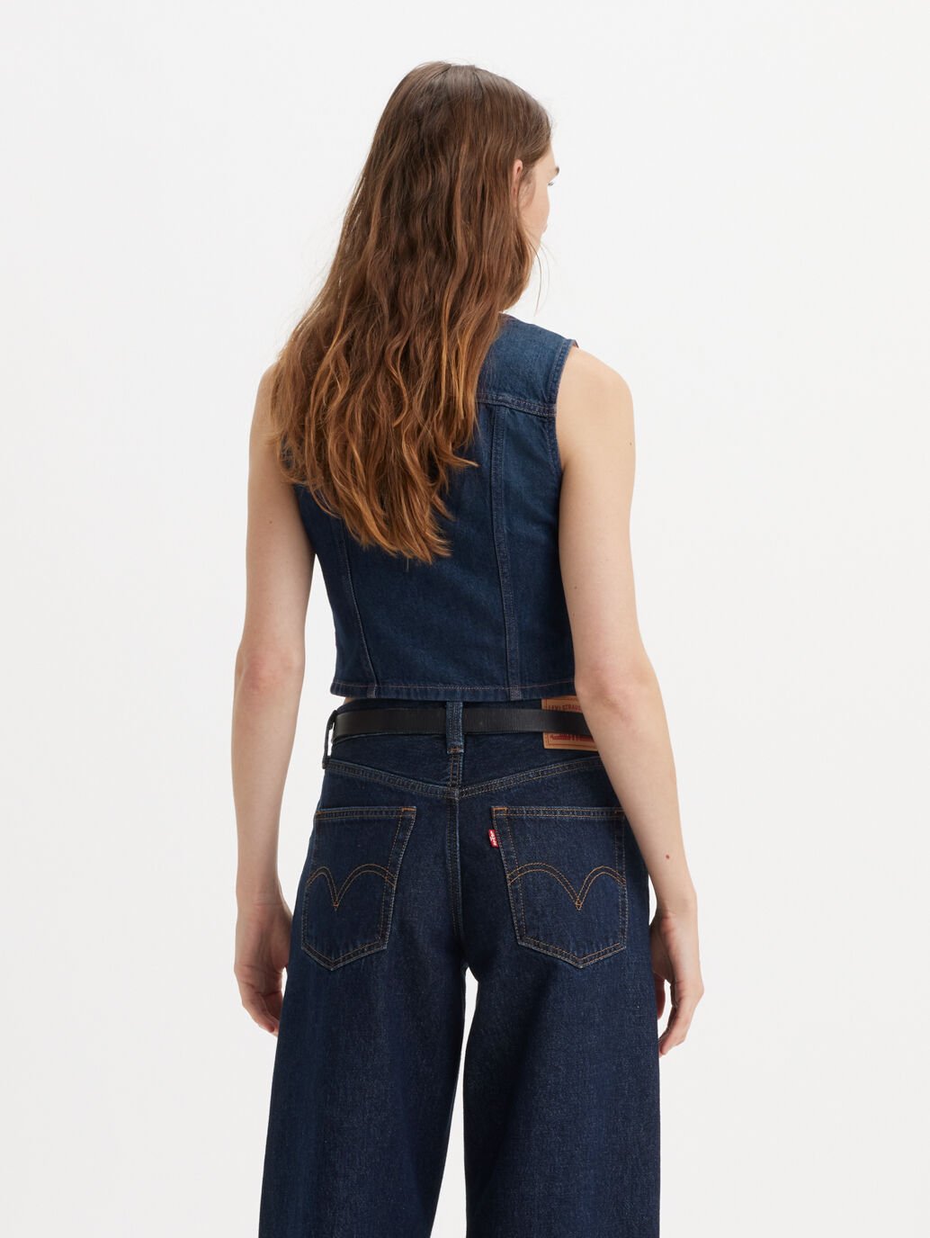 Levi's | Bella Denim Corset - Dark Side Scrape