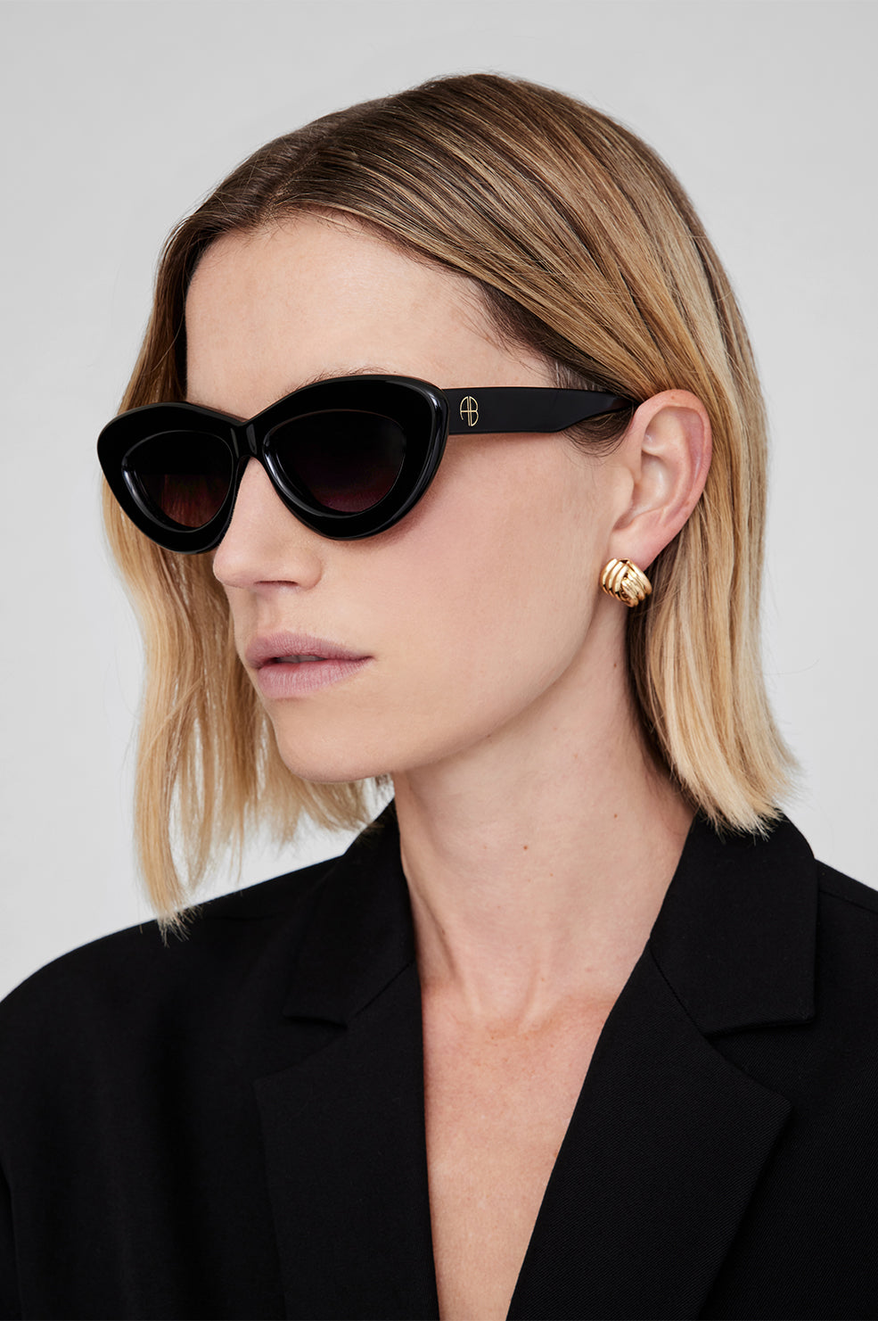 Anine Bing | Alba Sunglasses - Black