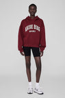 Anine Bing | Alec Hoodie Sport - Cabernet