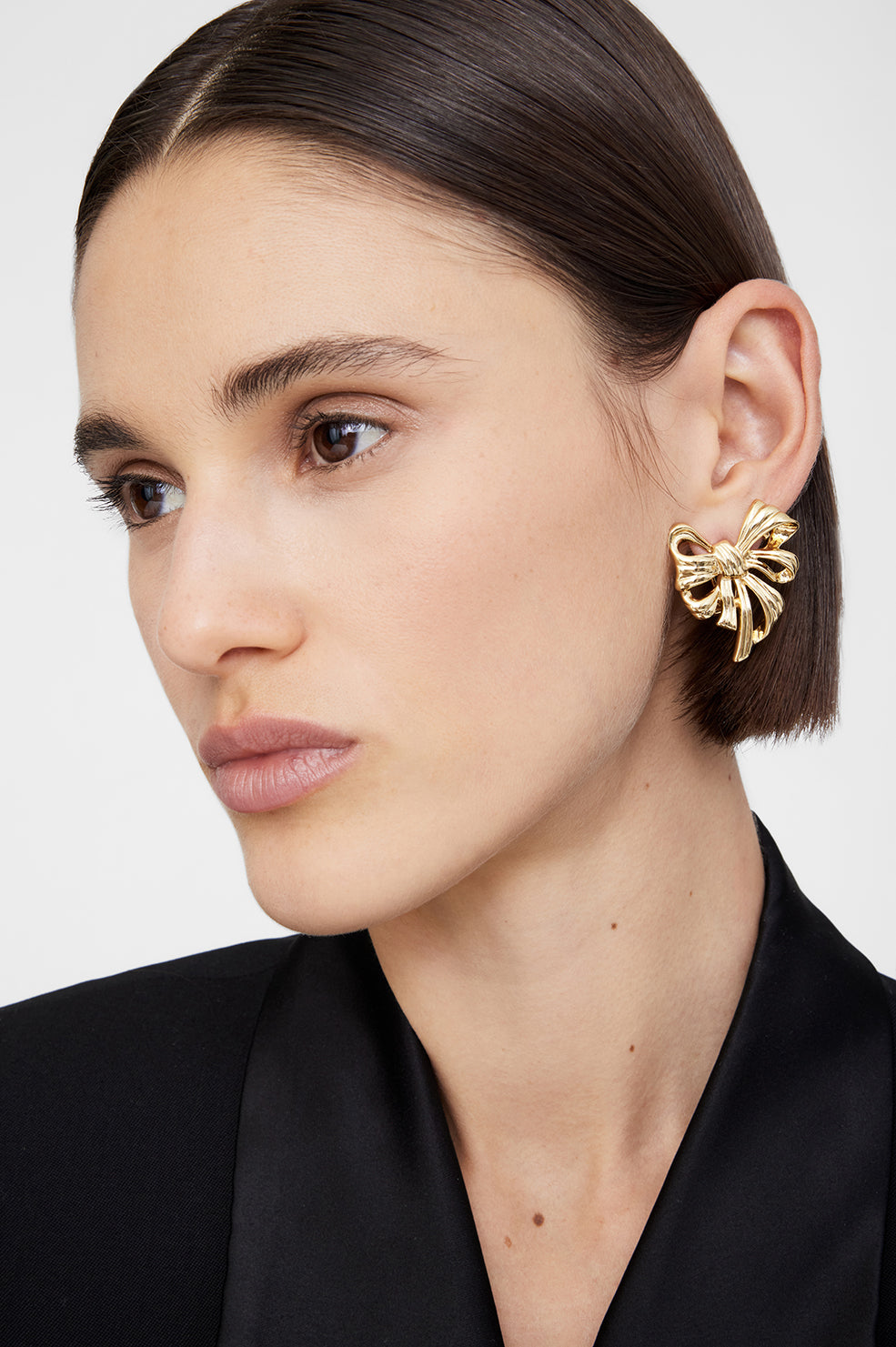 Anine Bing | Bow Earrings - Gold