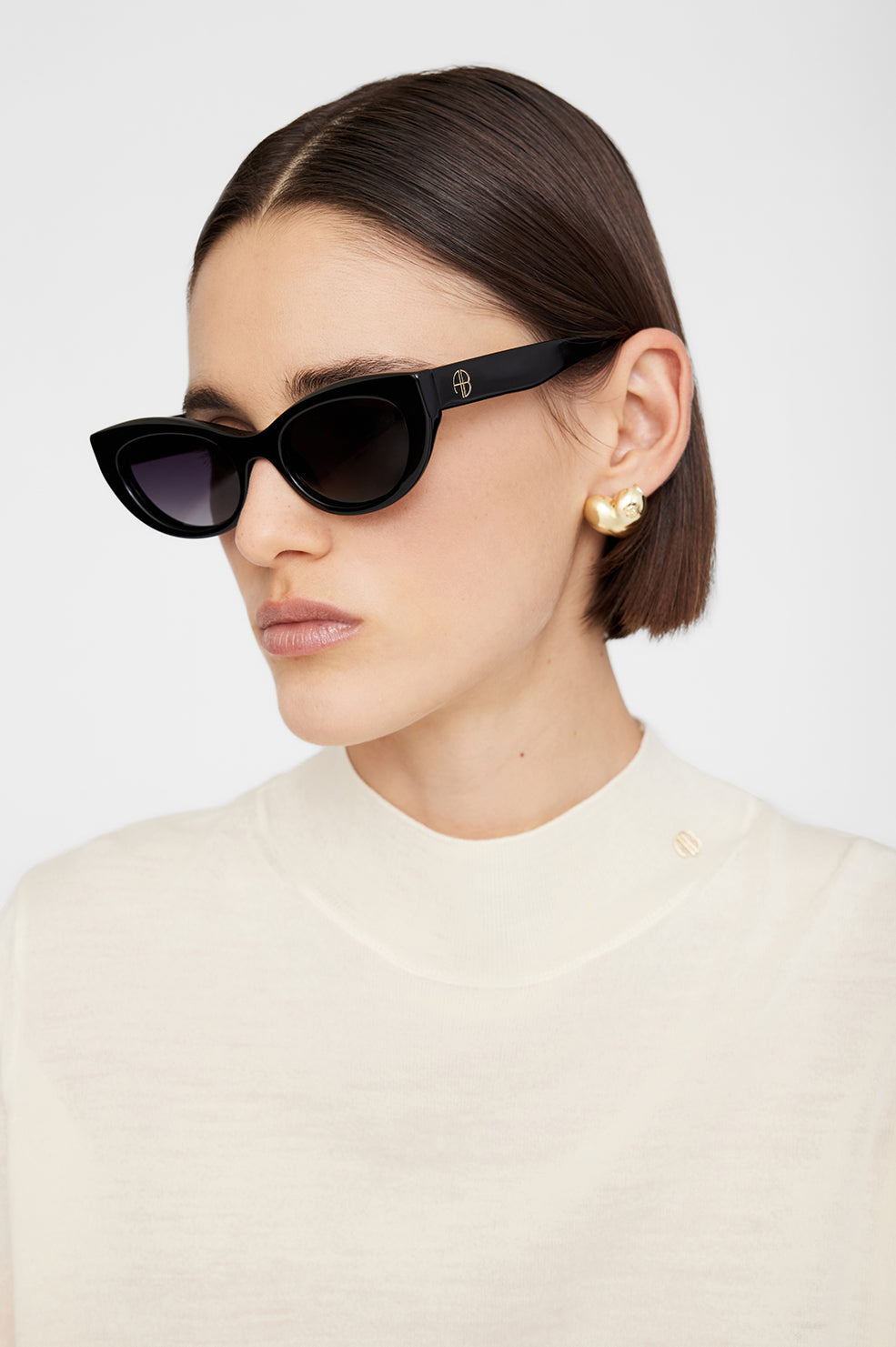 Anine Bing | Cannes Sunglasses - Black