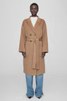 Anine Bing | New Dylan Coat - Camel Cashmere