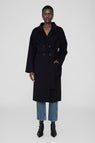 Anine Bing | Dylan Coat - Black Cashmere