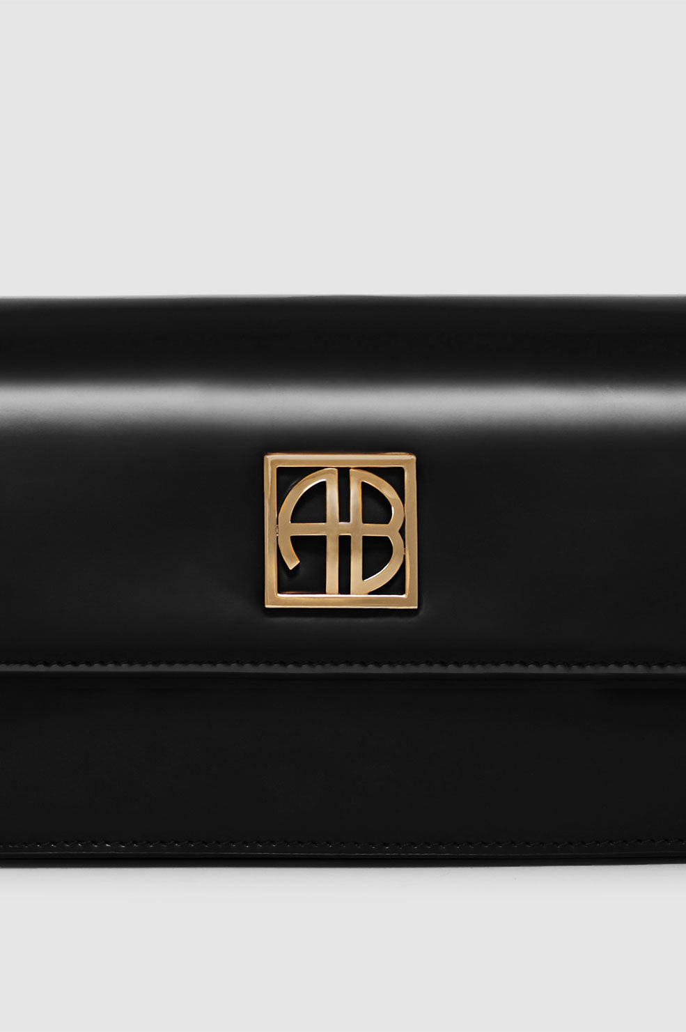 Anine Bing | Elly Crossbody Bag - High Shine Black