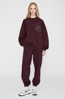 Anine Bing | Karter Jogger - Dark Burgundy