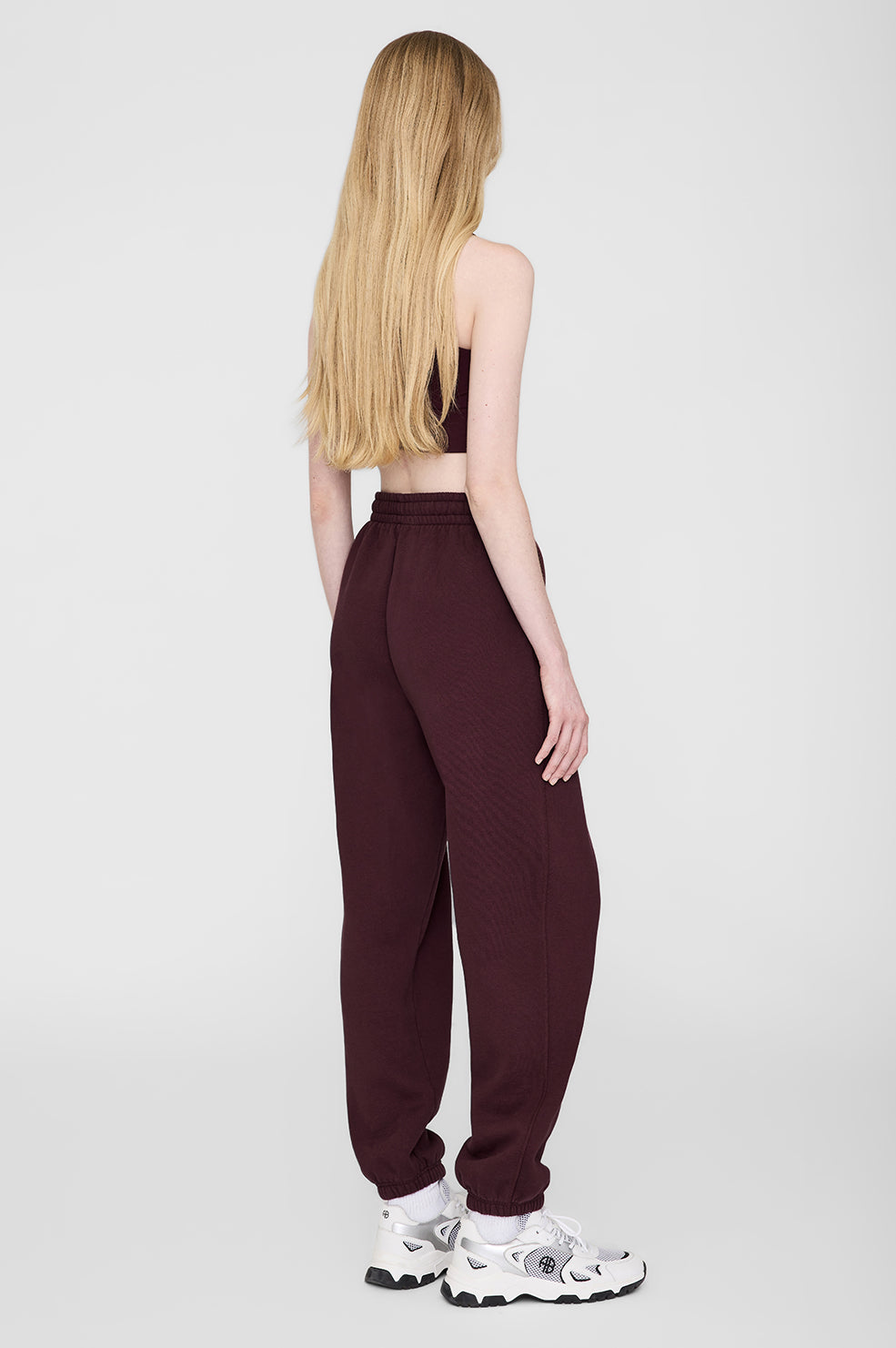 Anine Bing | Karter Jogger - Dark Burgundy