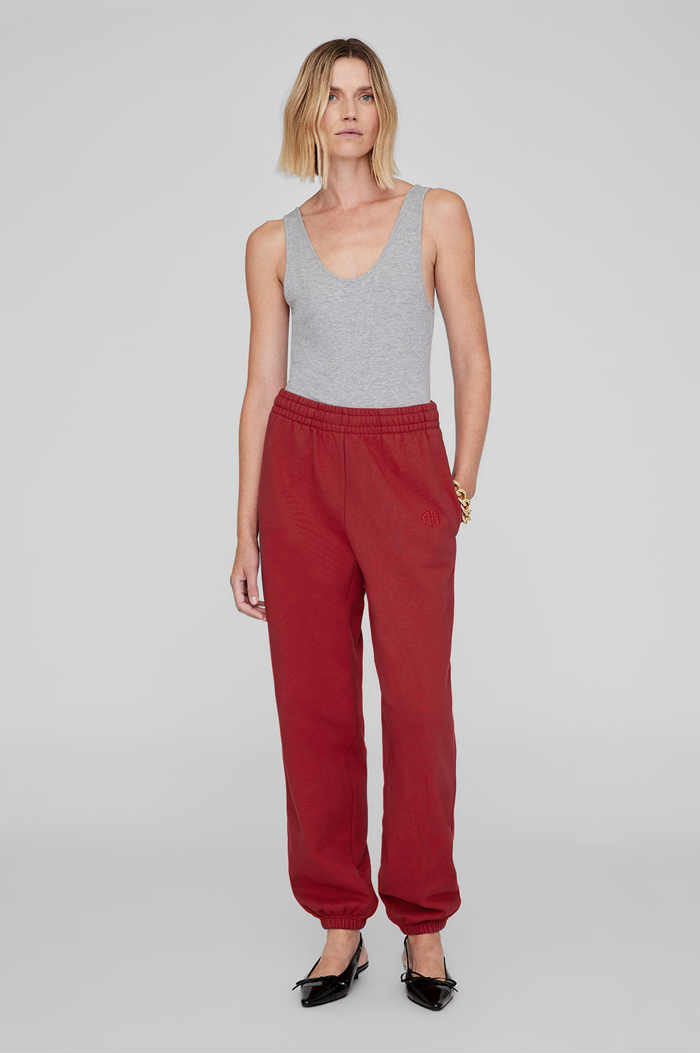 Anine Bing | KarterJogger - Washed Red