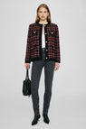 Anine Bing | Lydia Jacket - Cherry Plaid