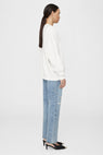 Anine Bing | Miles Oversized Sweatshirt Letterman - Off White