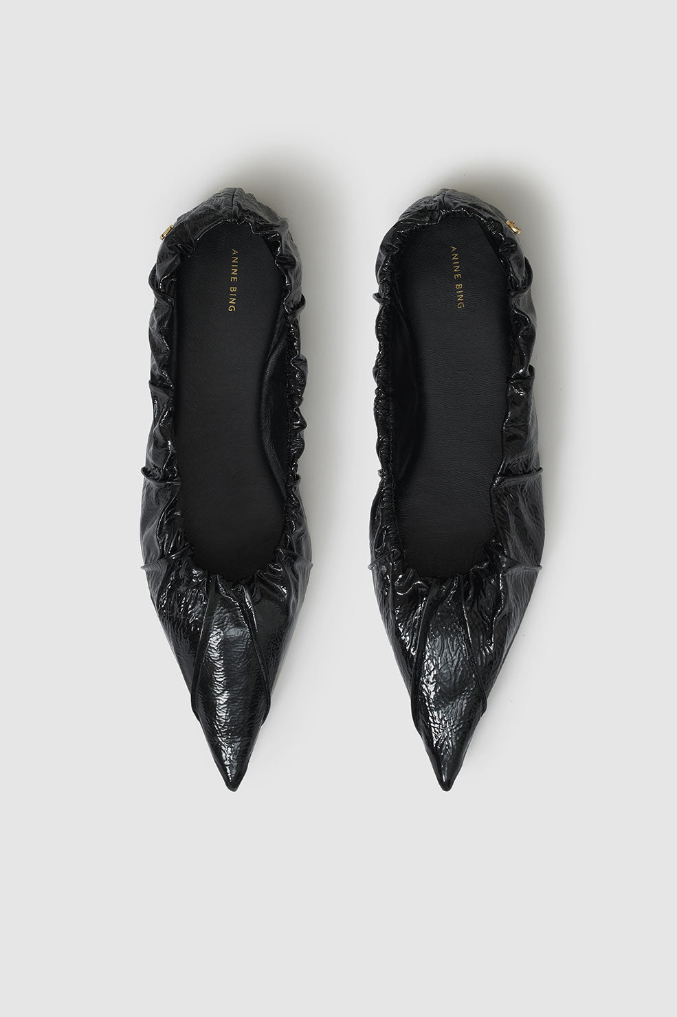 Anine Bing | Nadine Flats - Black