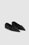 Anine Bing | Nadine Flats - Black