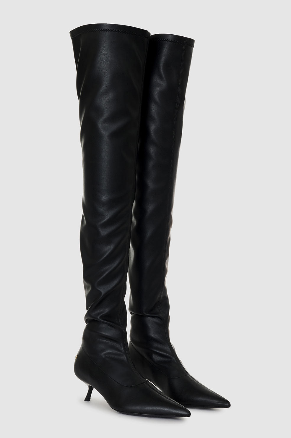 Anine Bing | Over The Knee Hilda Boots - Black