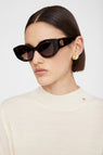 Anine Bing | Rennes Sunglasses - Dark Tort