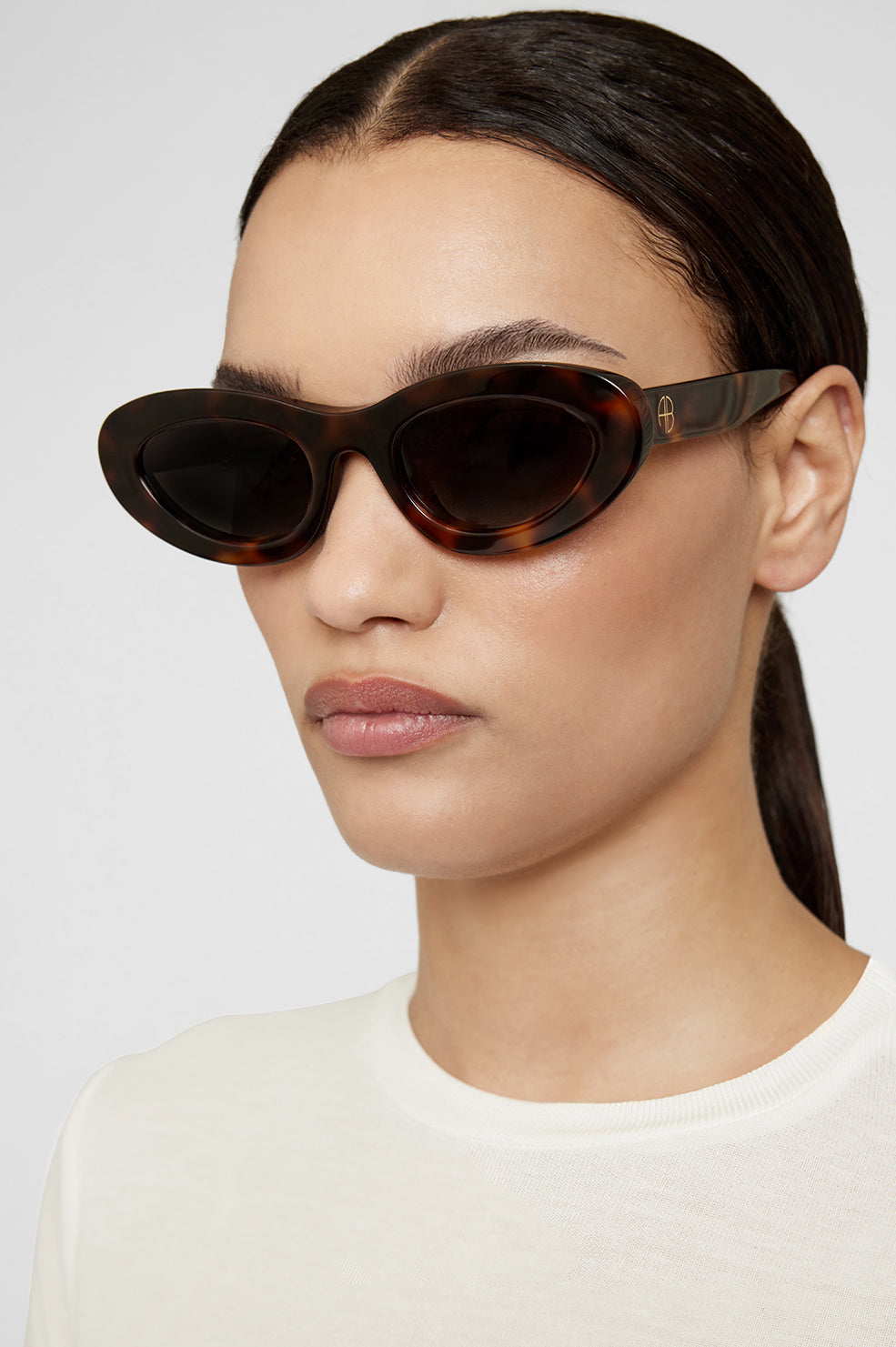 Anine Bing | Roma Sunglasses - Tortoise