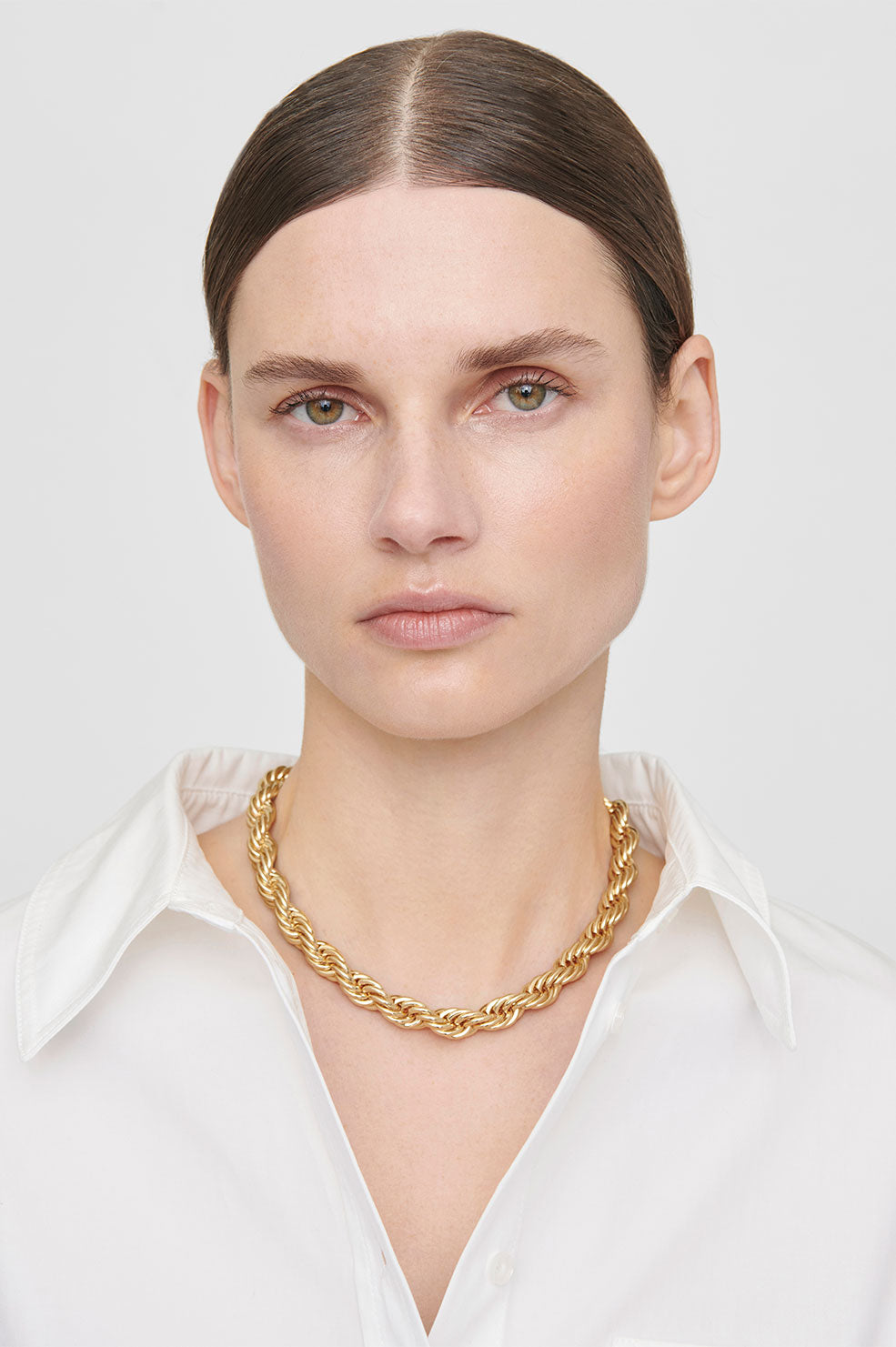 Anine Bing | Twist Rope Necklace - Gold