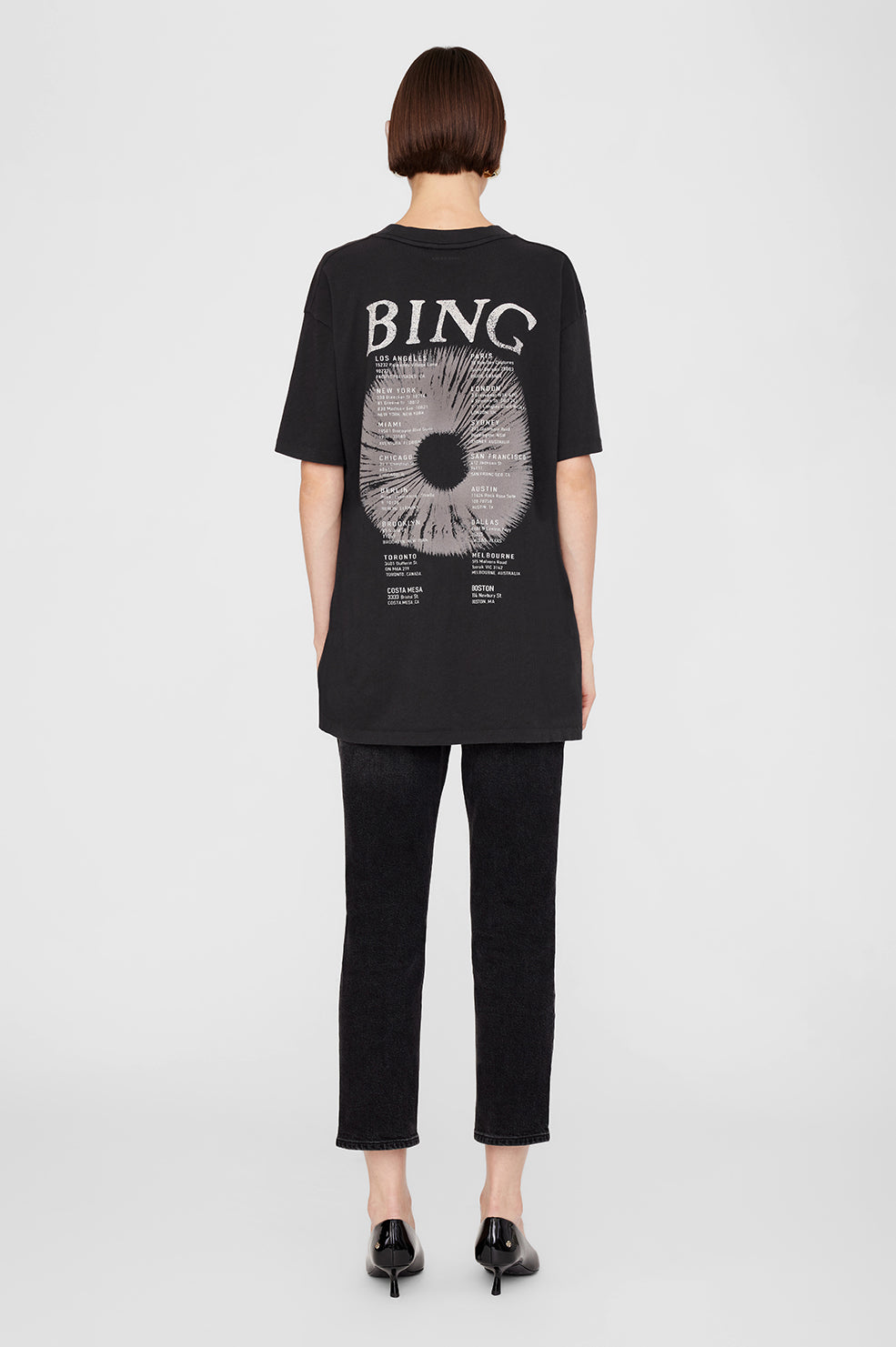 Anine Bing | Walker Tee Band - Black